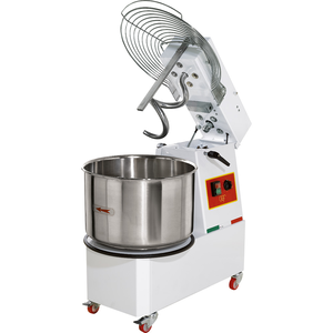 Mikser spiralny z wyjmowaną dzieżą 33 l, z 2 prędkościami, 1,3 kW, 400 V, 440x830x720 mm | GGF, 786502