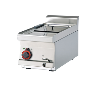 Frytownica elektryczna jednokomorowa 10 l z kranem spustowym, nastawna, 7,15 kW, 400 V, 300x600x280 mm | RMGASTRO, F10T-63 ET