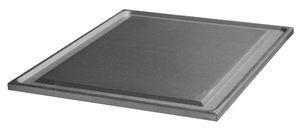 Płyta gładka na ruszt nierdzewny, 350x270 mm | RMGASTRO, PLFT/7