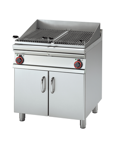 Grill wodny elektryczny podwójny, wolnostojący, 12 kW, 800x700x900 mm, inox | RMGASTRO, CW-78 ET