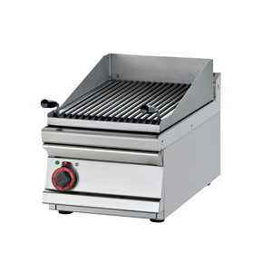 Grill wodny elektryczny, nastawny, 6 kW, 400x700x280 mm, inox | RMGASTRO, CWT-74 ET