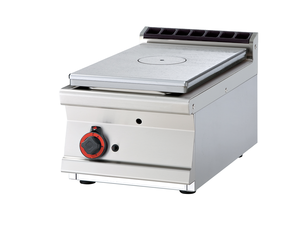 Kuchnia żeliwna gazowa 1-palnikowa top, 7 kW, 400x700x280 mm, inox | RMGASTRO, TPT-74 G