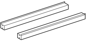 Listwa łącząca, 1000x60x60 mm, inox | RMGASTRO, TSP-10