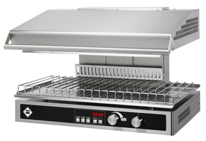 Salamander cyfrowy automatyczy, 6 kW, 735x580x520 mm, inox | RMGASTRO, SD 46
