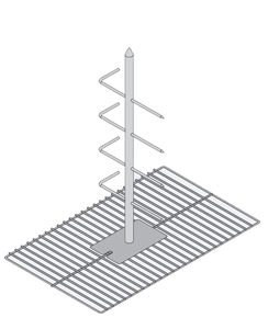 Rożen do pieczenia jagnięcia lub prosiaka do 8 kg | RATIONAL, 60.70.819