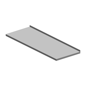 Płyta z tylnym rantem do SM-3D/N | RMGASTRO, SM-3D/N