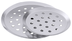 Perforowana blacha do pizzy z aluminium, o średnicy 360 mm | CONTACTO, 1742/360