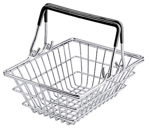 Mini koszyk do druciany do serwowania potraw 140x100x50 mm | CONTACTO, 1176/145