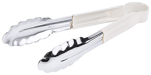 Szczypce nierdzewne uniwersalne 240 mm z białą rączką | CONTACTO, 1454/241