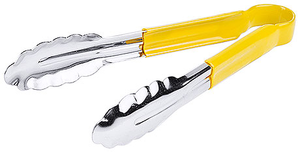 Szczypce nierdzewne uniwersalne 240 mm z żółtą rączką | CONTACTO, 1454/242