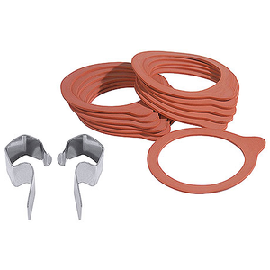 Uszczelki do słoików Weck, komplet 10 szt. | CONTACTO, 2707/940