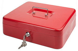 Skrzynka na pieniądze z lakierowanej stali | CONTACTO, 4365/300