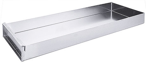 Blacha z aluminium do pieczenia 580mmx100mmx50mm | CONTACTO, 4730/105