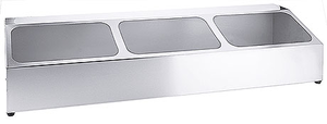 Stojak na pojemniki GN, 980x250x210 mm | CONTACTO, 7571/980