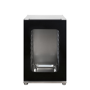 Komora wyrostu z nawilżaniem, 10x blacha 435x420 mm, 0,95 kW, 600x545x895 mm | SMEG, LEV43XV-2