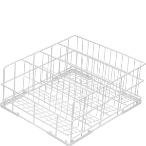 Kosz na kieliszki do wina, max średnica kieliszka 90 mm, pochylony spód, wymiary: 400x400 mm | SMEG, WB40G02