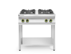 Kuchnia gazowa 4-palnikowa na podstawie otwartej, 19 kW, 800x700x900 mm | HENDI, Kitchen Line