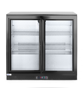 Lodówka na napoje 2-drzwiowa, 228 l, 0,22 kW, 230V, 900x500x900 mm | ARKTIC, 233917