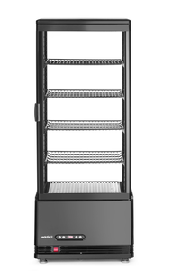 Witryna chłodnicza 4-półkowa, 98 l, 0,21 kW, 230V, 444x397x1100 mm | ARKTIC, 233269