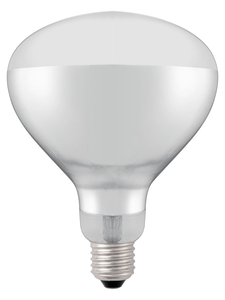 Żarówka grzewcza na podczerwień, 0,25 kW, 230V, ø125x170 mm, biała | HENDI, 919200