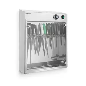 Sterylizator UV do noży, 230 V, ze stali nierdzewnej, 510x160x610 mm | HENDI, Profi Line