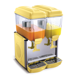 Dyspenser do soków, 2x12 l, 0,39 kW, 230V, 430x430x640 mm | HENDI, 425206
