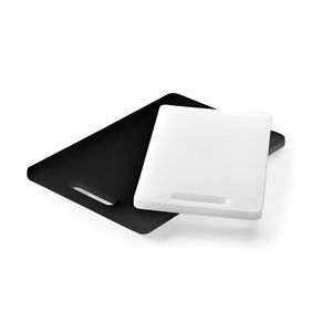 Deska do krojenia uniwersalna z uchwytem 250x150x10 mm, czarna | HENDI, Perfect cut