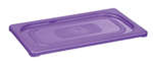 Pokrywka do pojemników GN 1/4 z polipropylenu 265x162 mm, fioletowa | HENDI, 881736