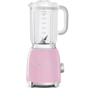 Blender kielichowy, 1,5 l, 397x197x163 mm, pastelowy róż | SMEG, 50’s Style