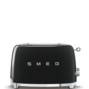 Toster na 2 kromki, 198x310x195 mm, czarny | SMEG, 50’s Style