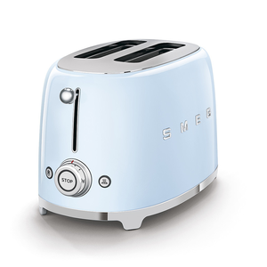 Toster na 2 kromki, 198x310x195 mm, pastelowy błękit | SMEG, 50’s Style