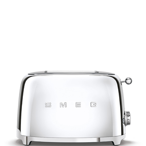 Toster na 2 kromki, 198x310x195 mm, kolor chrom | SMEG, 50’s Style