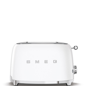 Toster na 2 kromki, 198x310x195 mm, biały | SMEG, 50’s Style