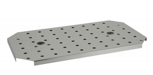 Ociekacz stalowy GN 1/1 450x250x15 mm | APS, 81117