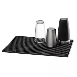 Mata ociekowa 520x80x10 mm, czarna | APS, 93173