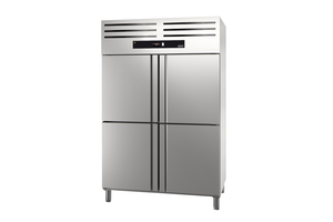 Szafa mroźnicza 4-drzwiowa, 1400 l, GN 2/1, 1318x842x2040 mm | ASBER, Green Line