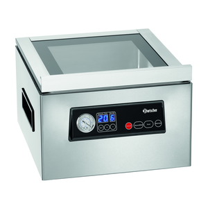 Pakowarka próżniowa komorowa, zgrzew 300 mm, 0,35 kW, 375x440x271 mm | BARTSCHER, K 300/60L