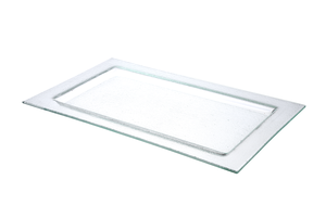Taca szklana GN 1/1, 530x325 mm, przezroczysta | FINE DINE, Vetro