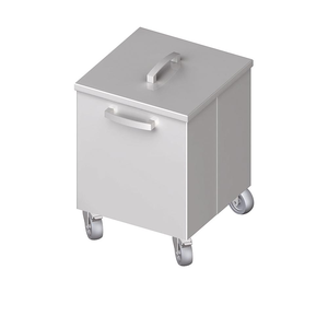 Pojemnik na odpadki jezdny 350x350x500 mm | STALGAST, 982343550