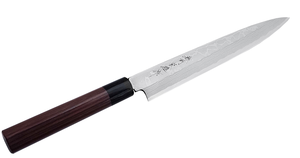 Nóż Shirogami Satin Yanagi 240 mm | HIDEO KITAOKA, CN-2208