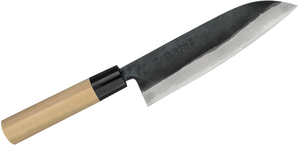 Nóż Santoku 165 mm | TOJIRO, Shirogami Kurouchi