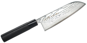 Nóż Santoku 165 mm | TOJIRO, Shippu Black