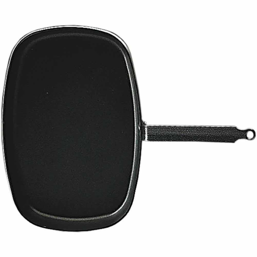 Patelnia do ryb z aluminium, z powłoką teflonową, 380x260x40 mm | MATFER BOURGEAT, 034380