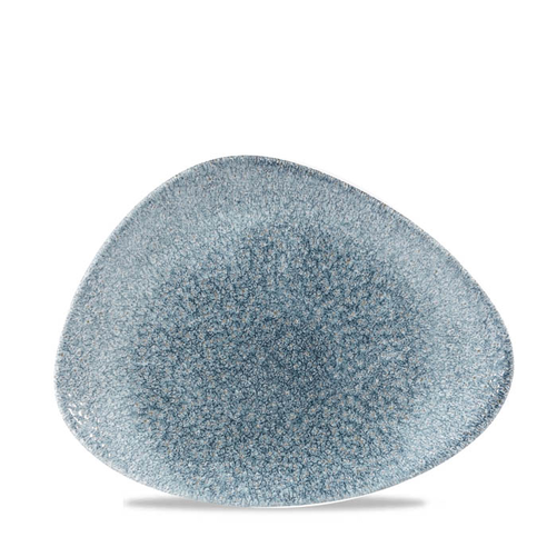 Półmisek trójkątny 265x205 mm | CHURCHILL, Studio Prints Raku Topaz Blue