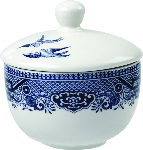 Pokrywa do cukiernicy | CHURCHILL, Vintage Prints Blue Willow