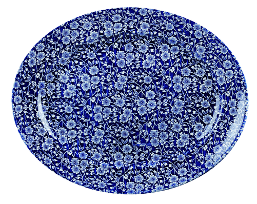 Półmisek owalny 365x293 mm | CHURCHILL, Vintage Prints Willow Victorian Calico