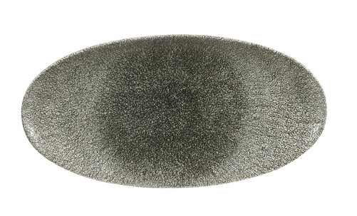 Półmisek owalny 299x150 mm | CHURCHILL, Studio Prints Raku Quartz Black