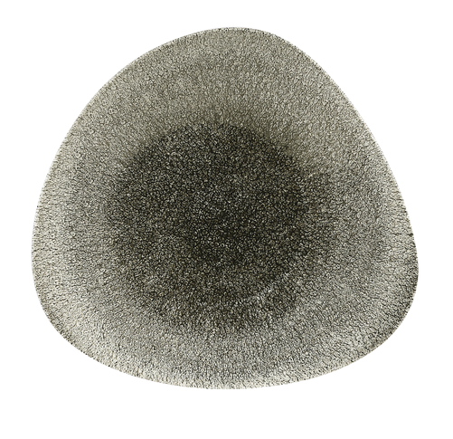 Półmisek trójkątny 272x267 mm | CHURCHILL, Studio Prints Raku Quartz Black