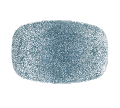 Półmisek prostokątny 237x157 mm | CHURCHILL, Studio Prints Raku Topaz Blue
