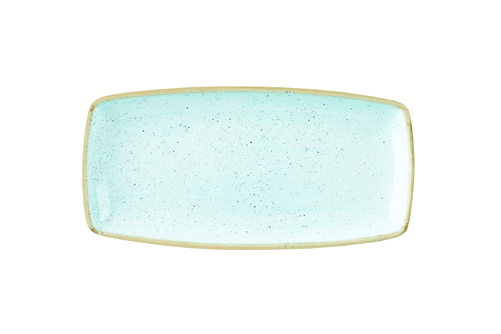 Półmisek trójkątny 295x150 mm | CHURCHILL, Stonecast Duck Egg